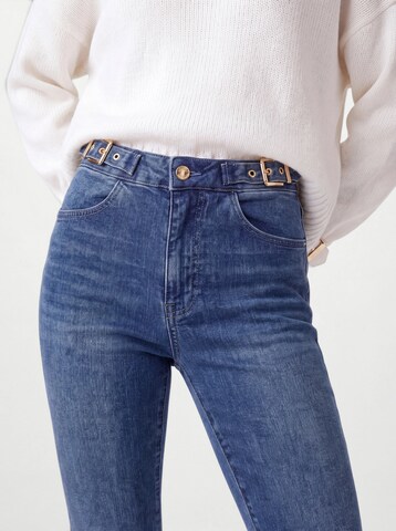 Hoermanseder Skinny Jeansy w kolorze niebieski