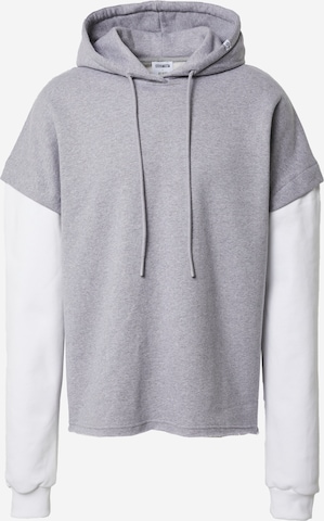 ABOUT YOU x Benny Cristo Sweatshirt 'Kian' in Grey: front