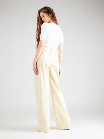 REMAIN Wide leg Broek in Beige