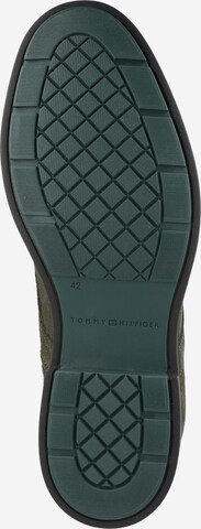 TOMMY HILFIGER Šnurovacie čižmy - Zelená