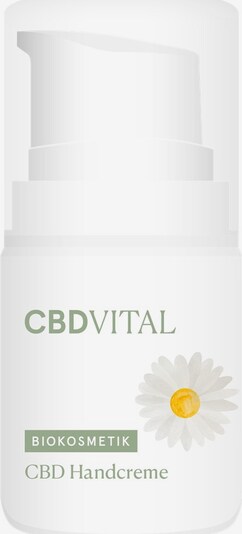 CBDVITAL Handcreme in weiß, Produktansicht