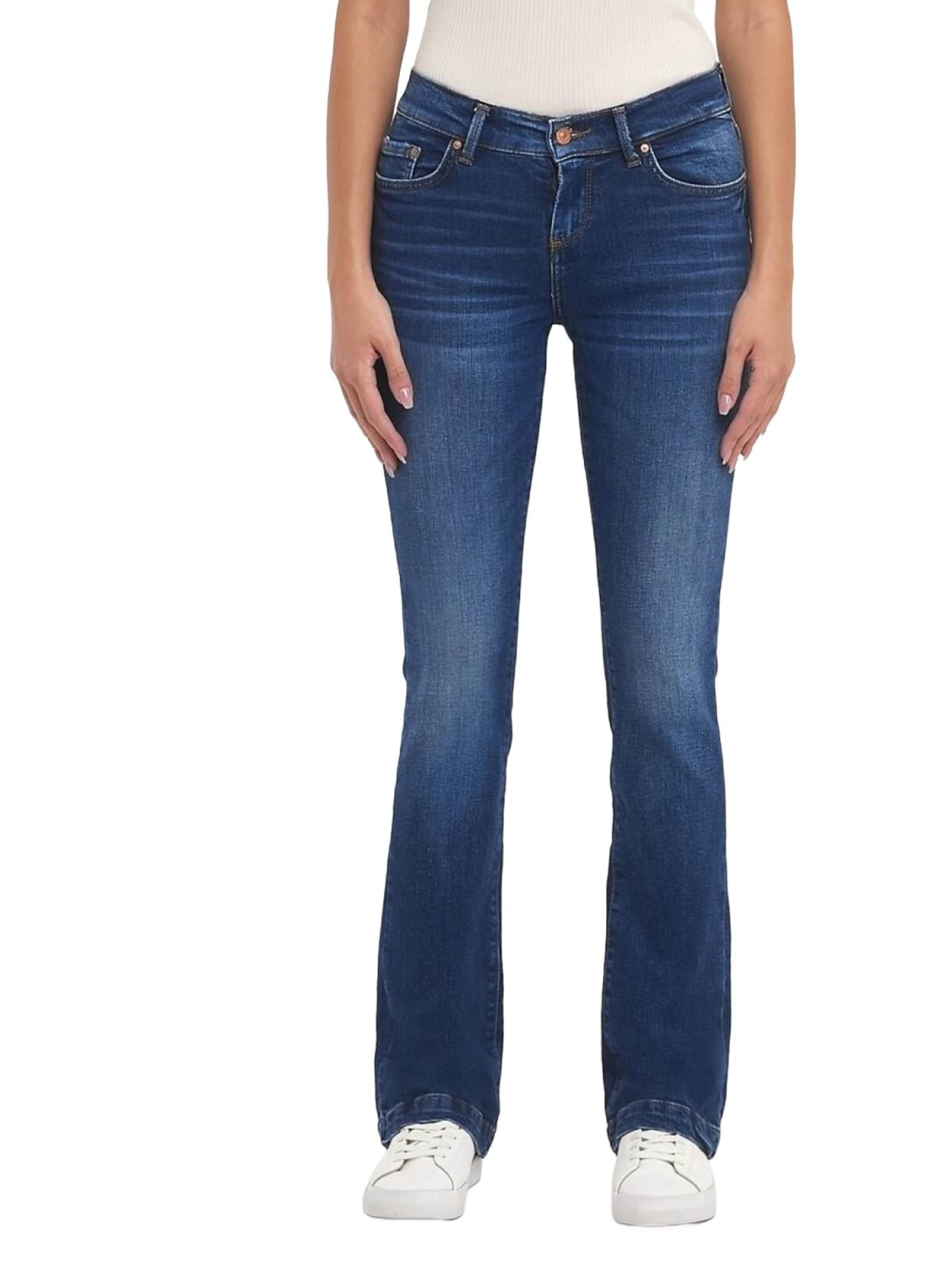 LTB Jeans Bootcut Jeans in Blauw: voorkant