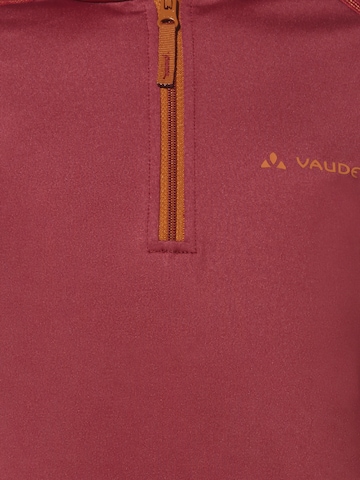 VAUDE Sportpullover 'Livigno' in Rot