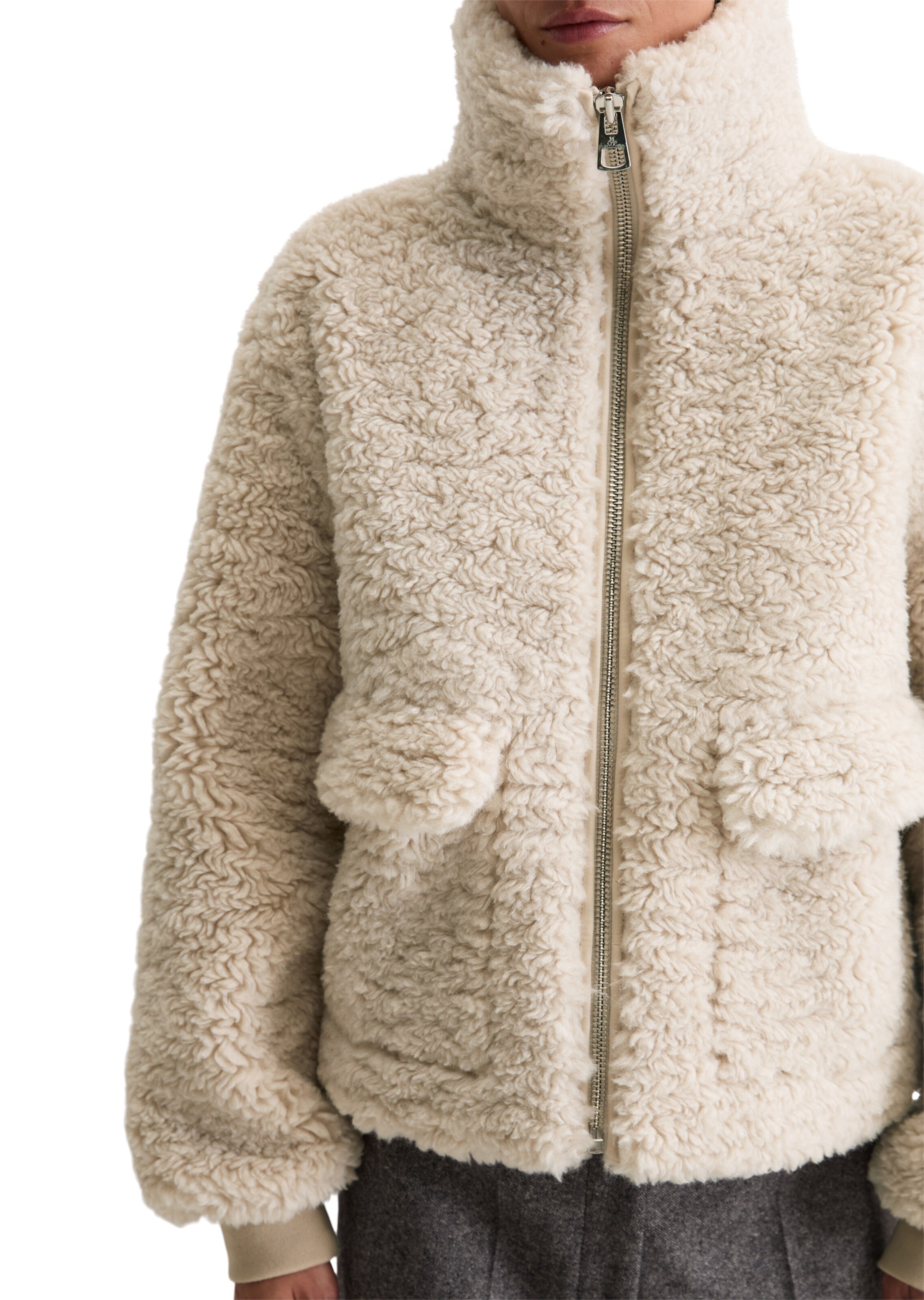 Veste mi-saison Marc O'Polo en beige