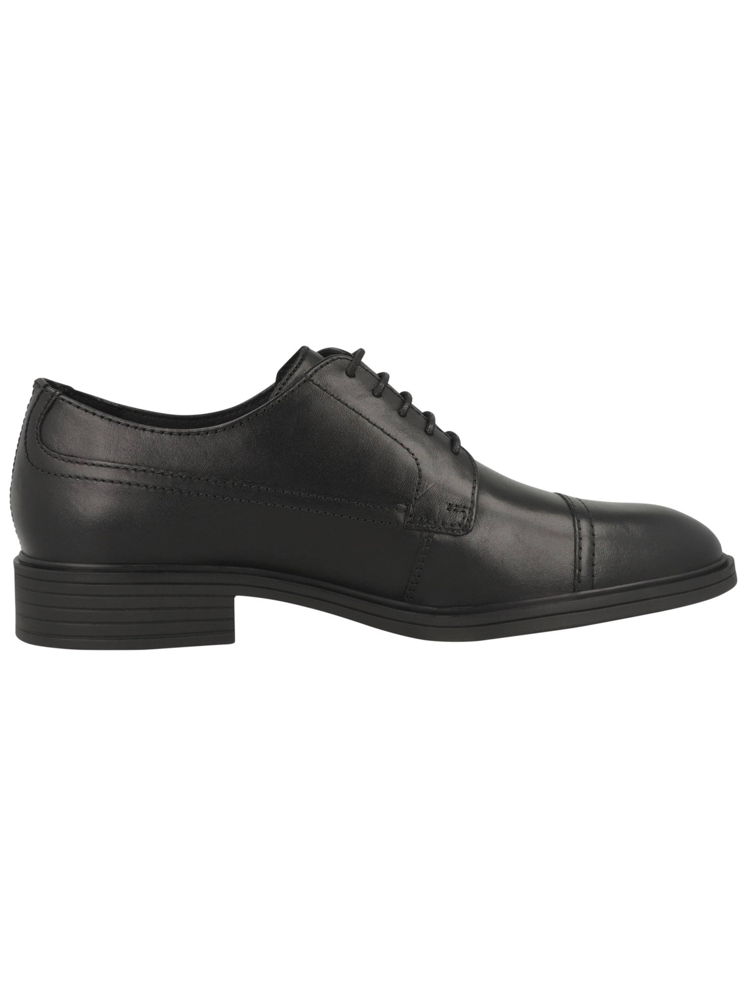Chaussure à lacets 'Thorian' GEOX en noir