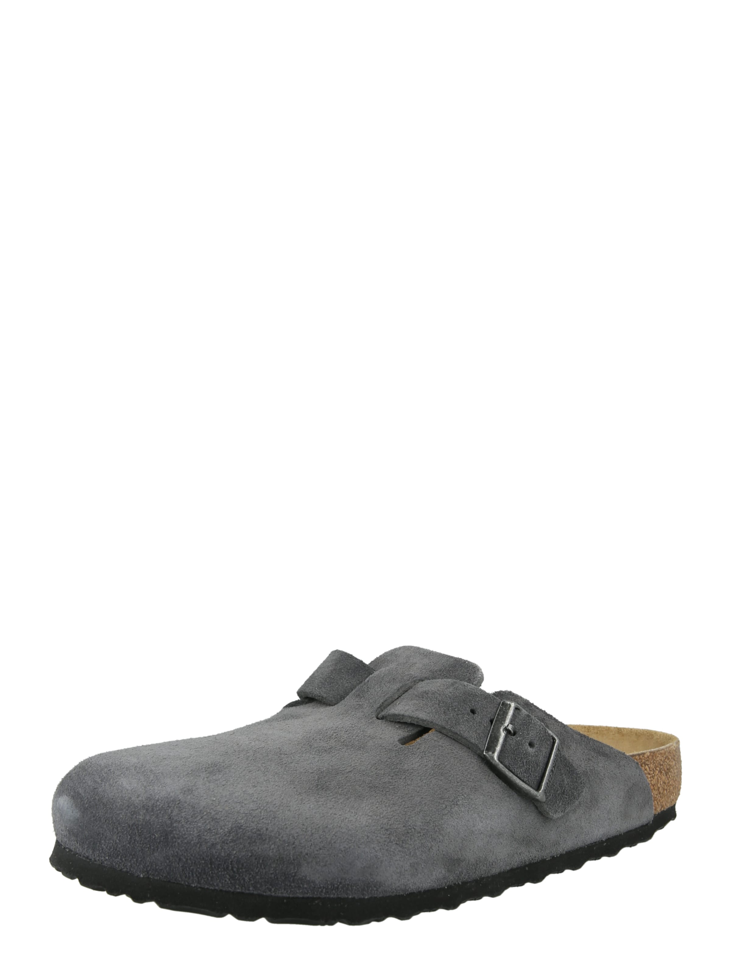 Mule 'Boston LEVE' BIRKENSTOCK en gris : devant