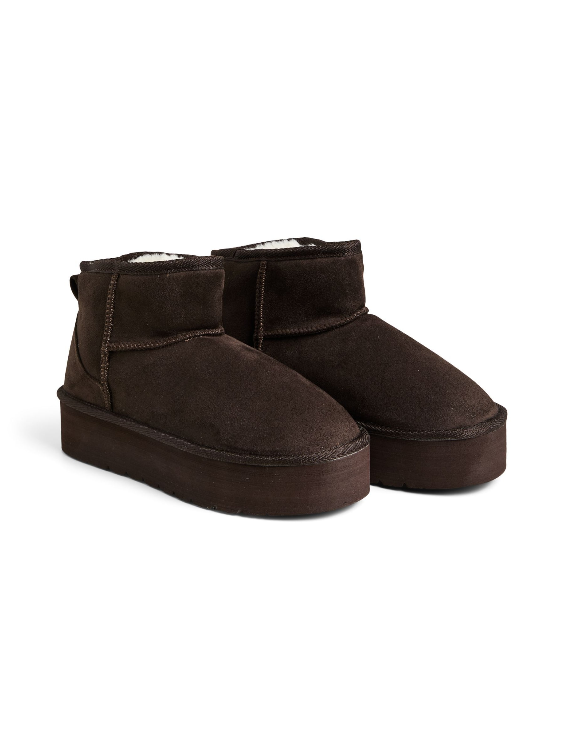 PIECES PCEMMA PLATEAU Stiefel in Braun