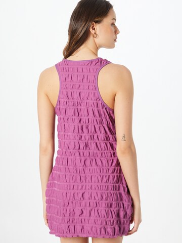 WEEKDAY - Vestido 'Neat' em roxo