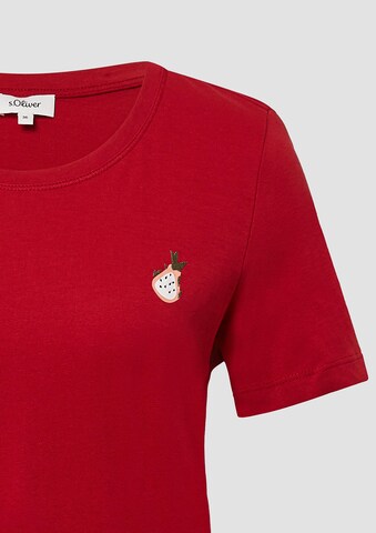 s.Oliver Shirt in Rood