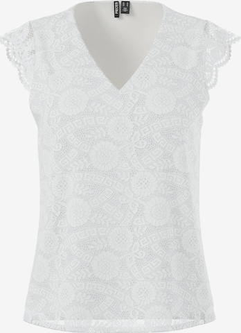 PIECES Shirt in Weiß: Vorderseite