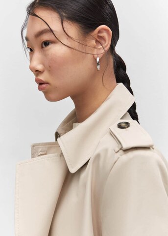MANGO Between-seasons coat 'Chicago' in Beige