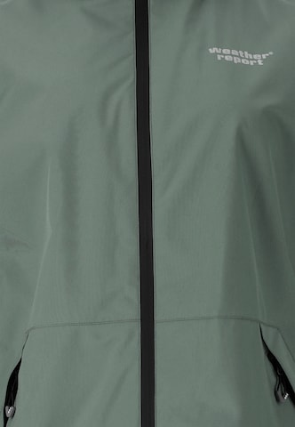 Weather Report Weatherproof jacket 'Gust' in Green