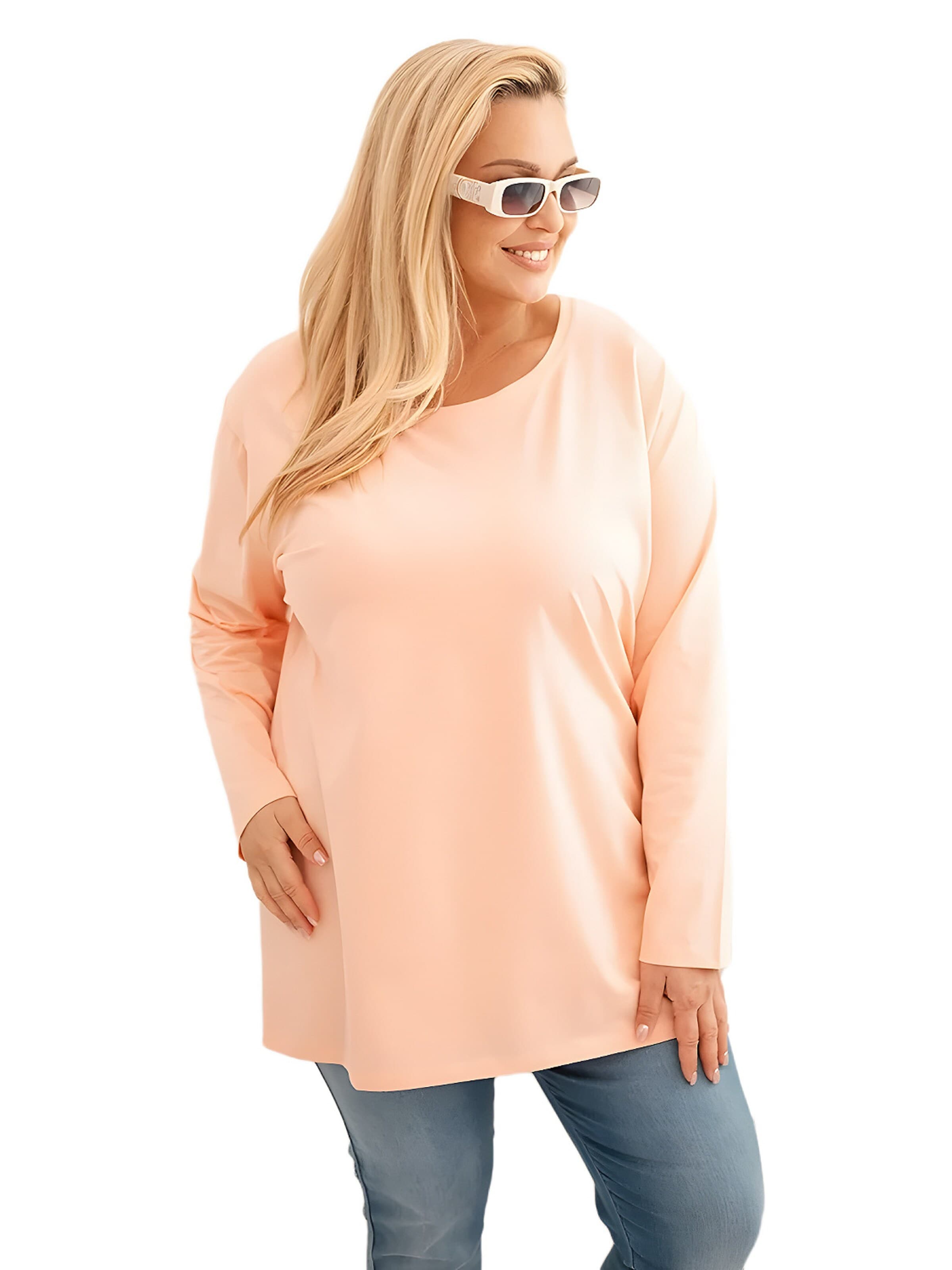 Lumera Blouse in Oranje: voorkant