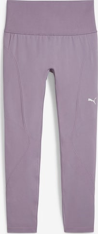 Pantaloni sport de la PUMA pe mov: față