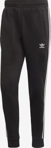 Coupe slim Pantalon 'Adicolor Classics' ADIDAS ORIGINALS en noir : devant