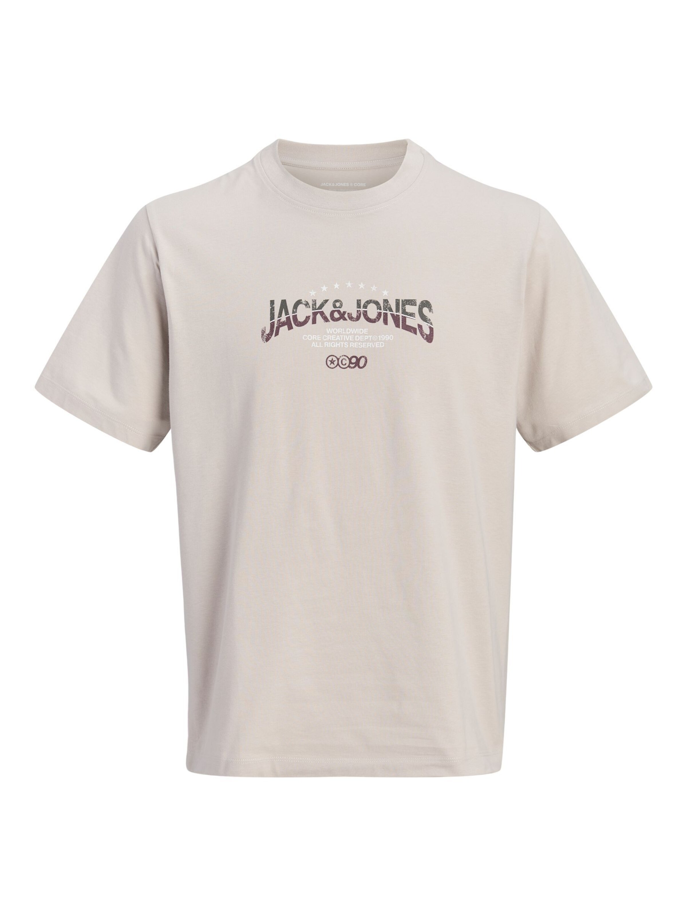 JACK & JONES Shirt in Grijs: voorkant