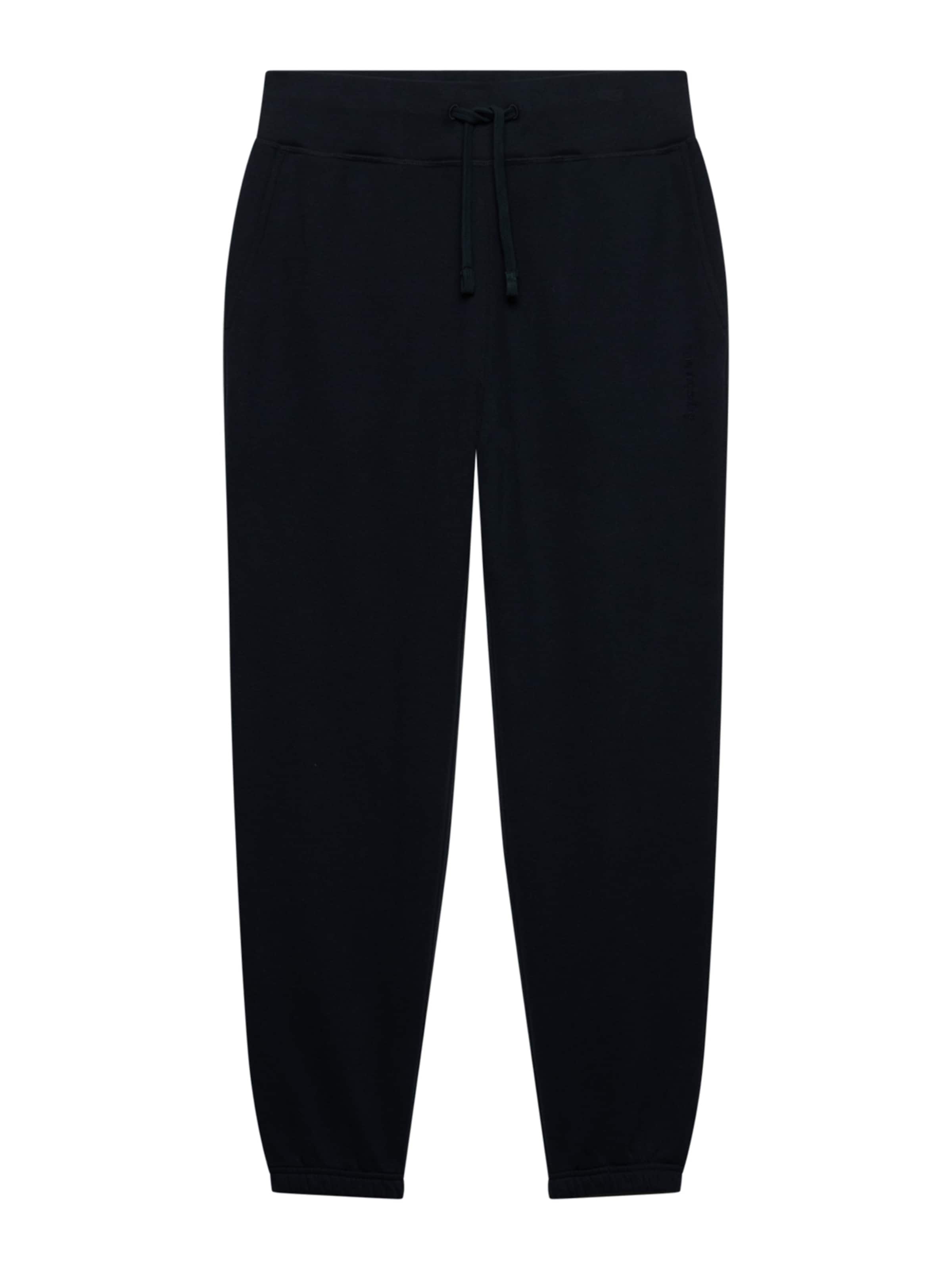 Pantaloni 'ESSENTIAL' de la Superdry & Co pe albastru: față