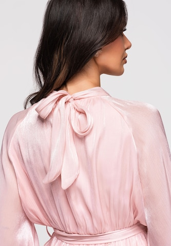 Ombre Evening dress in Pink