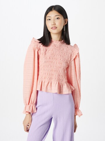 ONLY Blouse 'LEXI CARLA' in Roze: voorkant