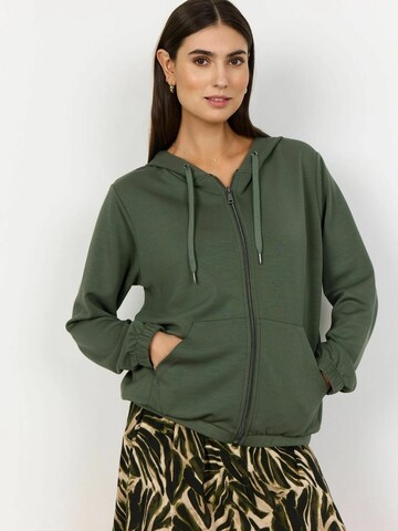 Soyaconcept Cardigan ' BANU 177 ' i grøn: forside
