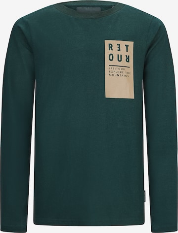 Retour Jeans Shirt 'Carlos' in Groen: voorkant