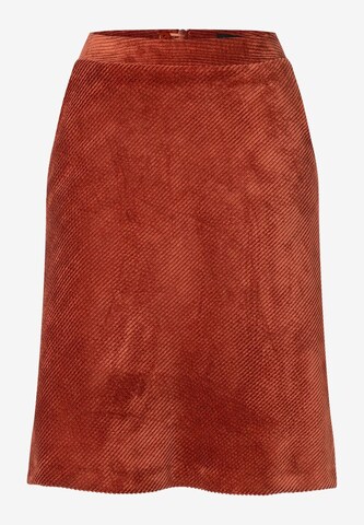 MORE & MORE Skirt in Brown: front