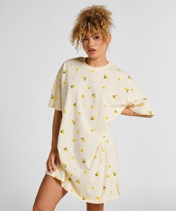 Chemise de nuit Hunkemöller en jaune : devant
