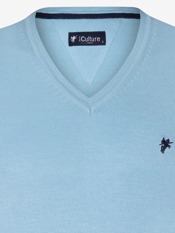 DENIM CULTURE Pullover 'OTTORINO' i blå