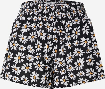 HOLLISTER Shorts 'MAY' in gelb / schwarz / weiß, Produktansicht