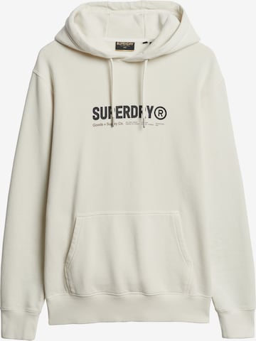 Superdry Sweatshirt in Beige: front