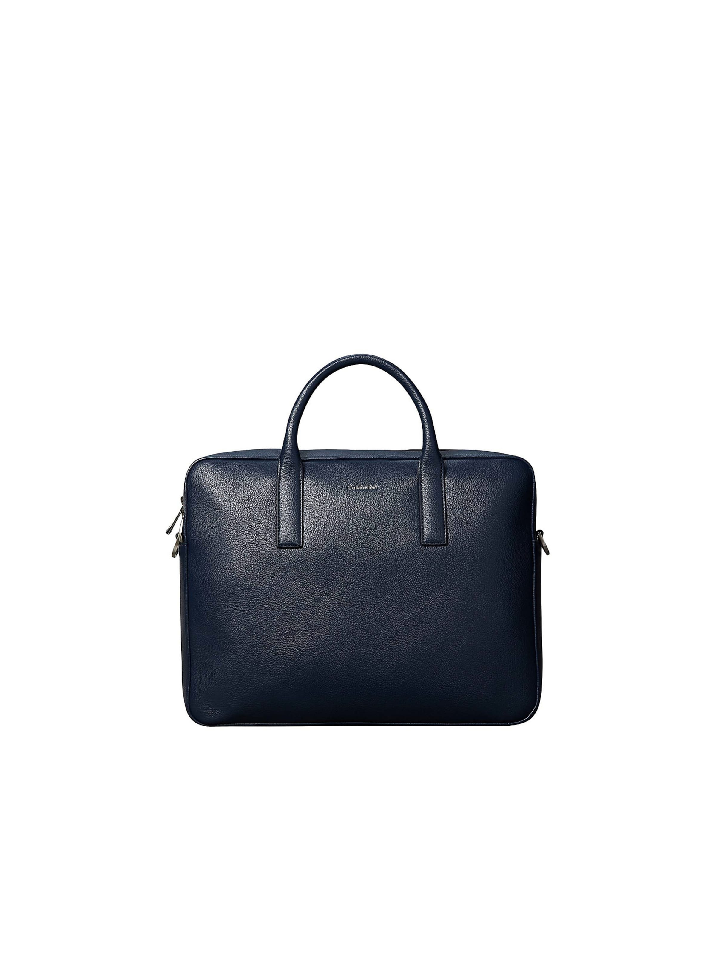 Calvin Klein Laptoptasche in Blau: Vorderseite