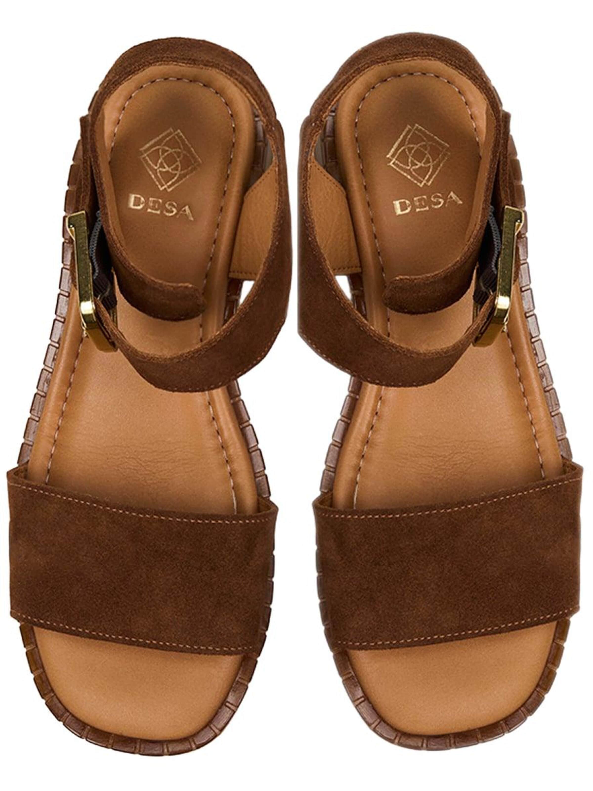 Desa Sandals 'Sandalen' in Brown