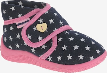 Ciabatta 'Indoor Shoe' di Beppi in blu: frontale