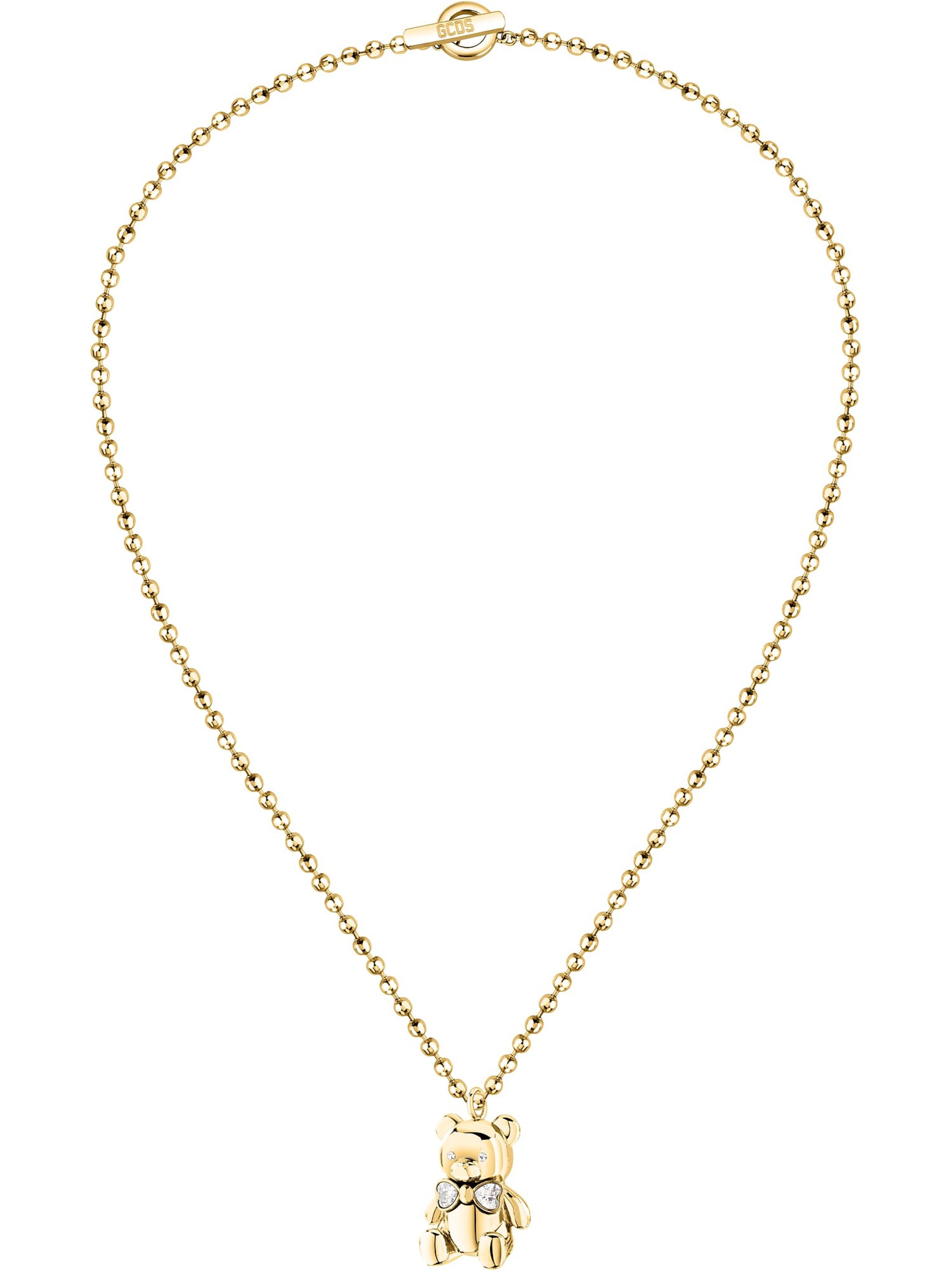 GCDS Kette in Gold: Vorderseite