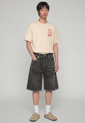 EDWIN T-Shirt 'Tokyo Sabotage' in Beige