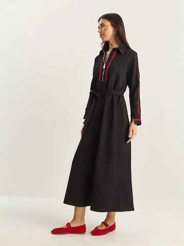 Bianco Lucci Blousejurk in Zwart