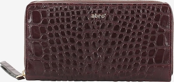 ABRO Wallet 'Geldbörse' in Red: front