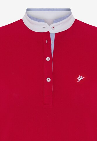 DENIM CULTURE - Camisa 'Kelly' em vermelho