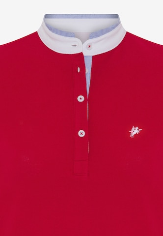 DENIM CULTURE Majica 'Kelly' | rdeča barva