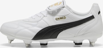 PUMA Fußballschuhe 'King Top MxSG' in Weiß: Vorderseite