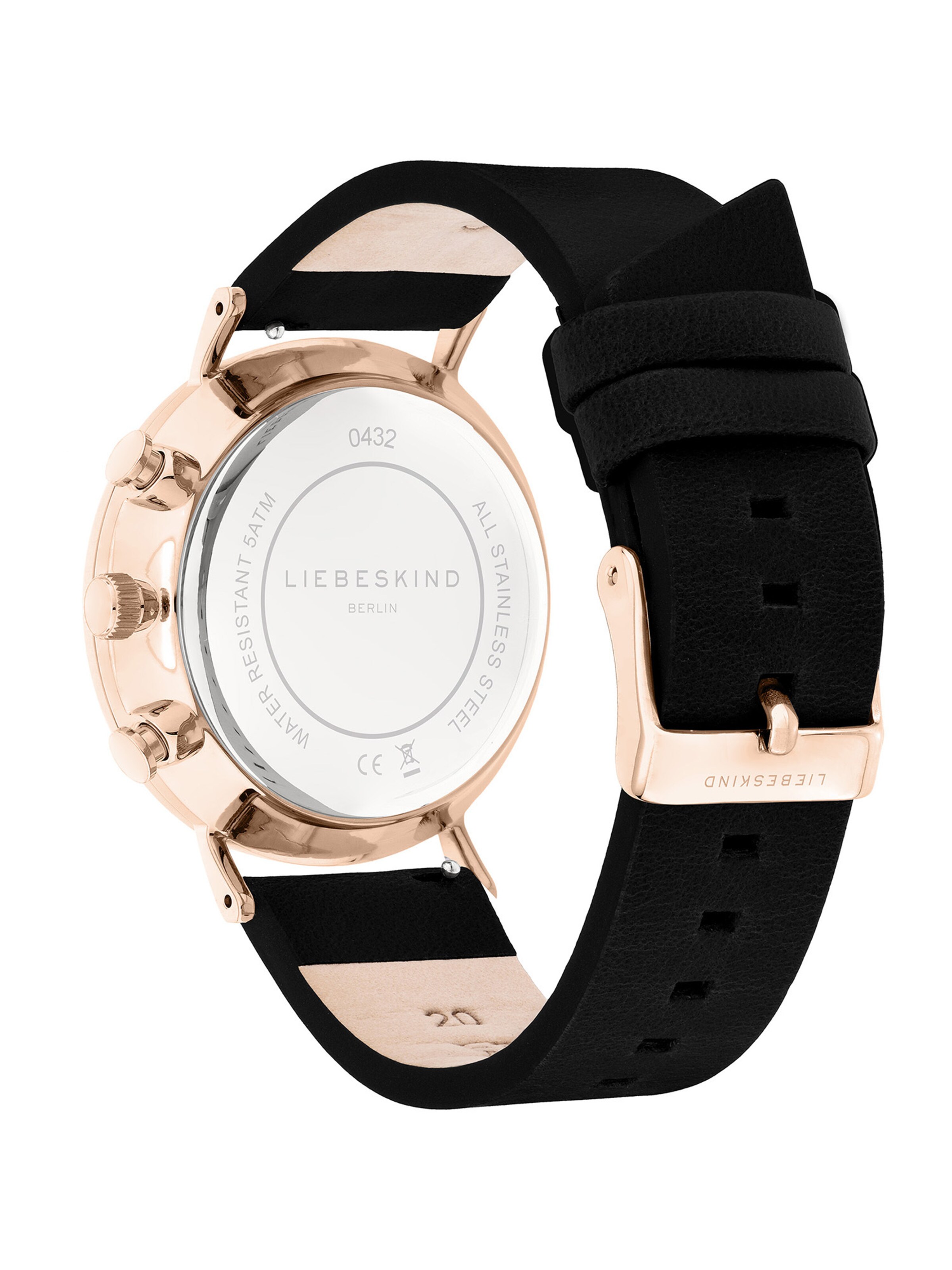 Liebeskind Berlin Analoguhr in Schwarz