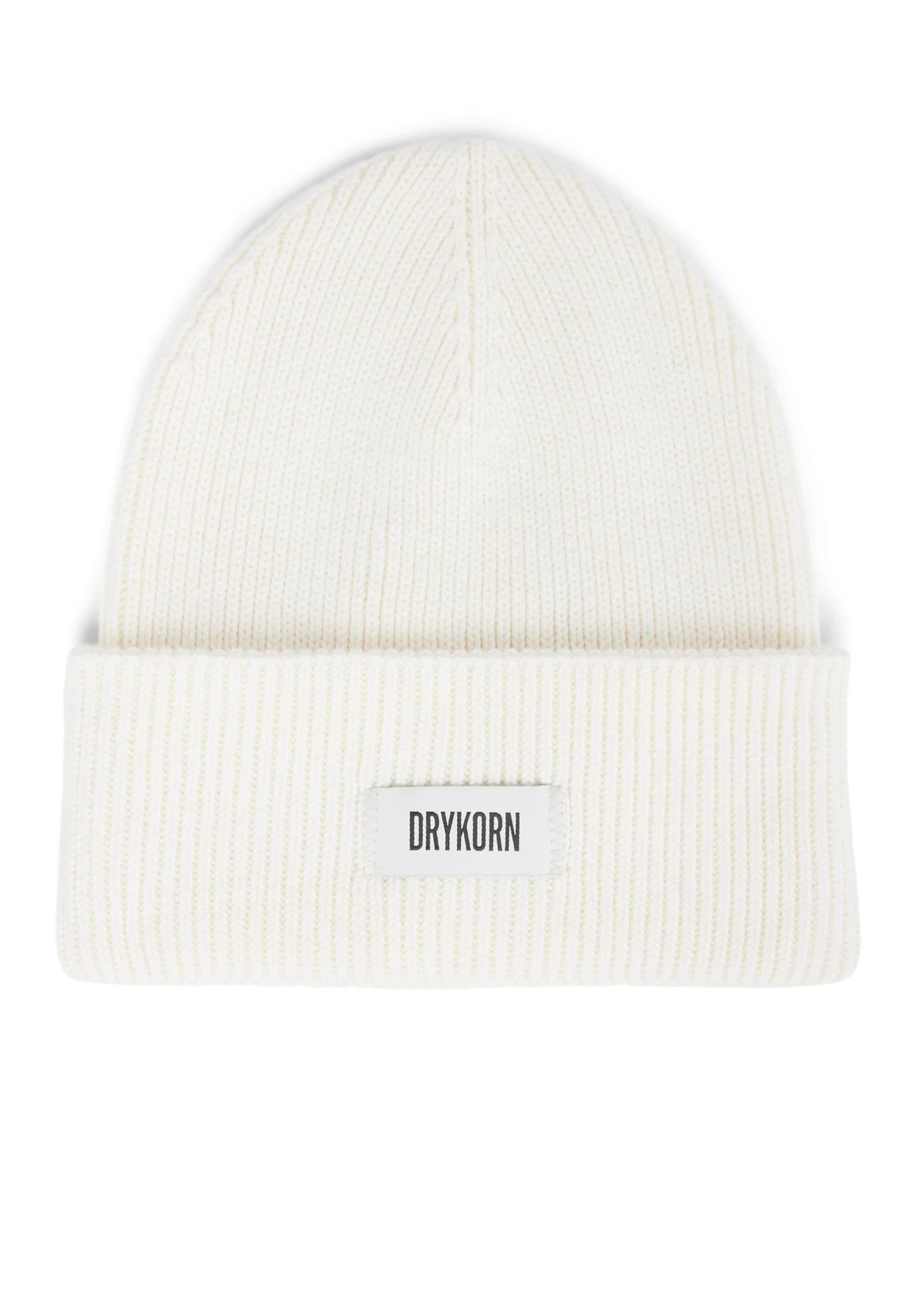 DRYKORN Mütze 'Loah' in Weiß: Vorderseite