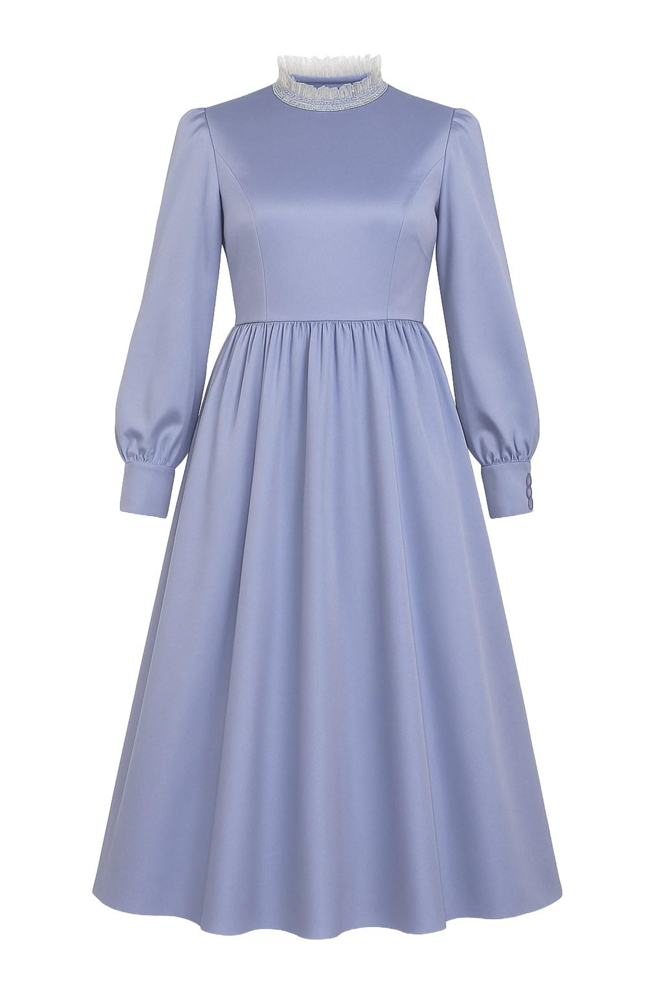 MODAMIHRAM Avondjurk in Blauw: voorkant