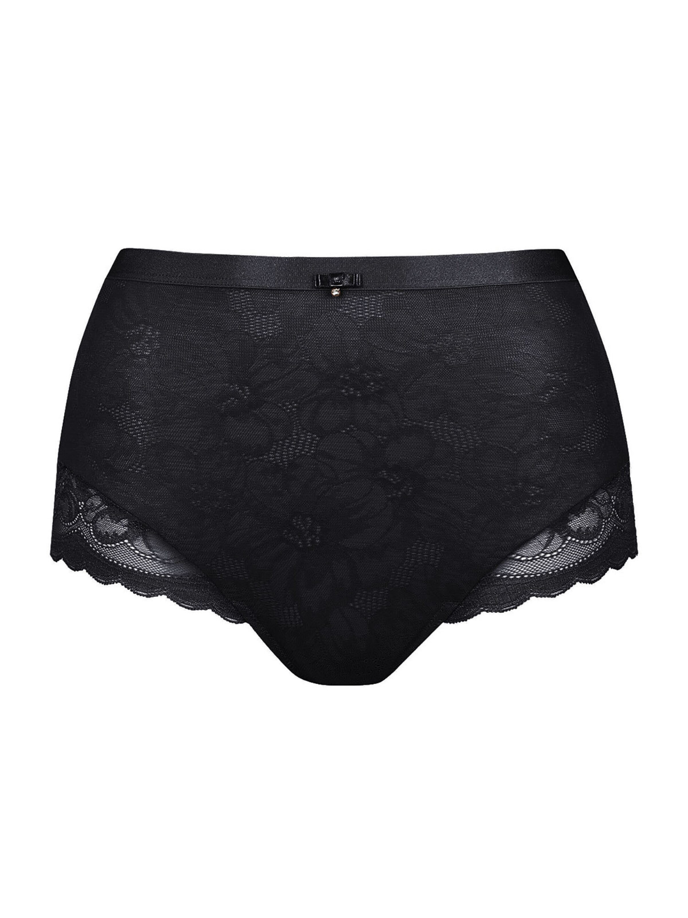 Lisca Panty 'Evelyn' in Black: front