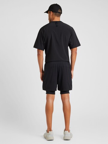 ADIDAS PERFORMANCE Regular Sporthose 'D4T 2IN1' in Schwarz