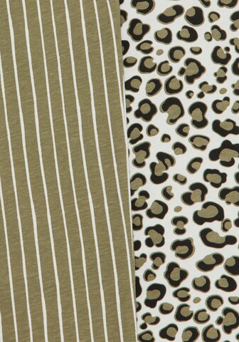 VIVANCE Pyjamashorts in Grün