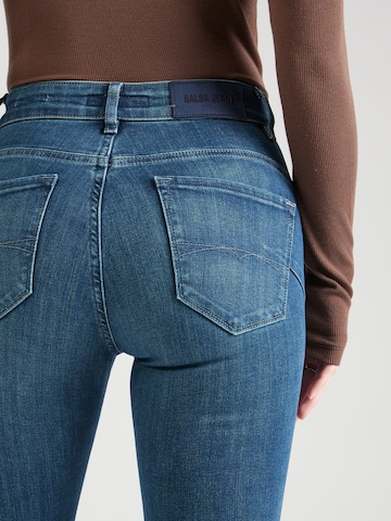 Skinny Jean Salsa Jeans en bleu