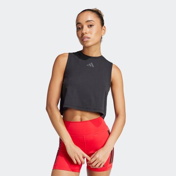 ADIDAS PERFORMANCE Sporttop 'Power' in Schwarz: Vorderseite