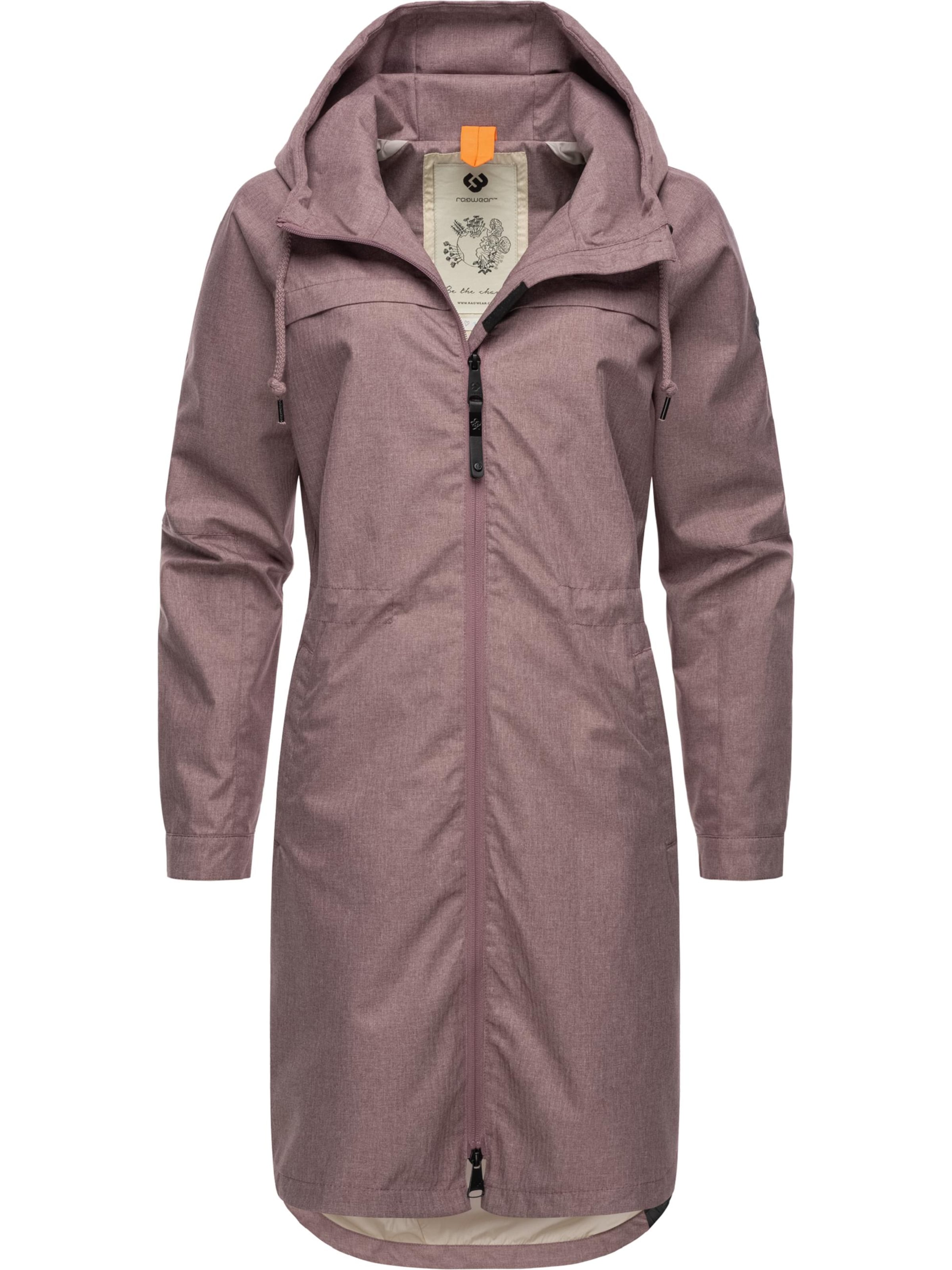 Cappotto funzionale 'Belinka' di Ragwear in lilla