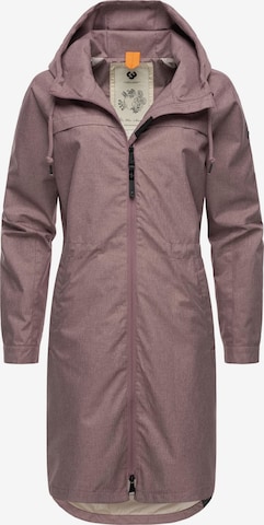 Manteau fonctionnel 'Belinka' Ragwear en violet